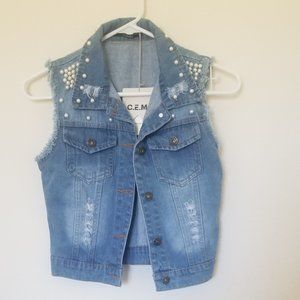 girl jean jacket
